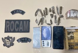 Homem de 24 anos é preso por tráfico de drogas no bairro Manoel Teles, em Arapiraca