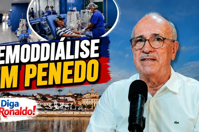 ‘Diga Ronaldo’ estreia falando sobre hemodiálise e leva aos penedenses temas que fazem parte da vida da cidade