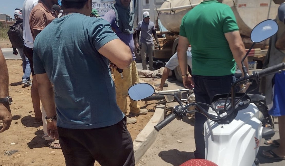 Grave acidente deixa motociclista morto na AL-115, no Agreste alagoano
