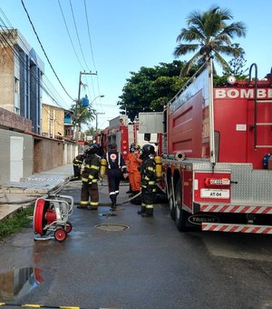 Incêndio atinge almoxarifado de hotel em Cruz das Almas