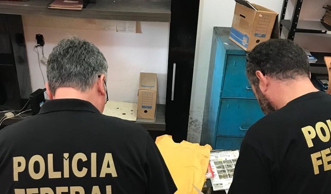 PF prende organização especializada em fraudes a licitações em AL e outros estados do Nordeste