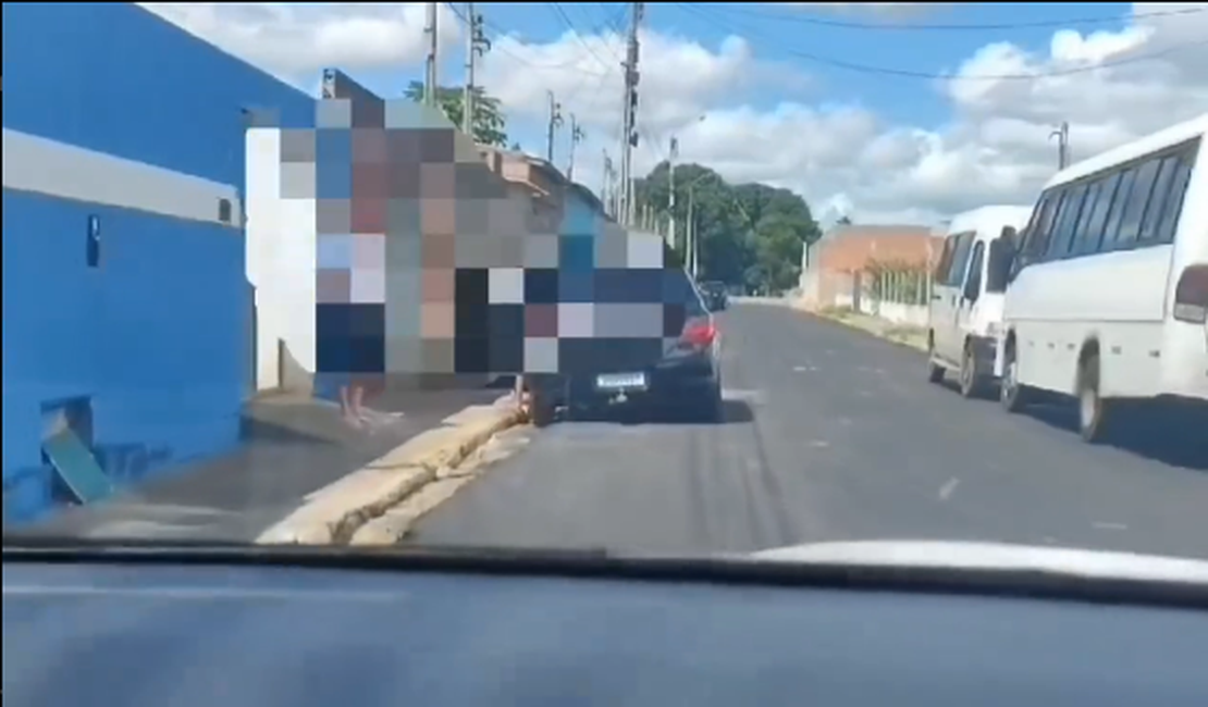 Homem é preso após ser flagrado dirigindo carro roubado e com placa clonada em Arapiraca