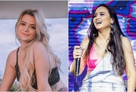 Ex-BBB Marcela McGowan está namorando com Luíza, da dupla sertaneja com Maurílio