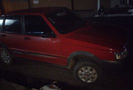 Dupla é presa em Arapiraca com carro roubado em Lagoa da Canoa