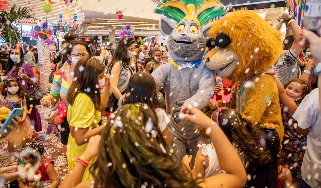 Shoppings de Maceió e Arapiraca têm programação para o carnaval