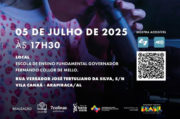 Curta-metragem 'Guia' será lançado neste sábado em Arapiraca com exibição gratuita e programação cultural