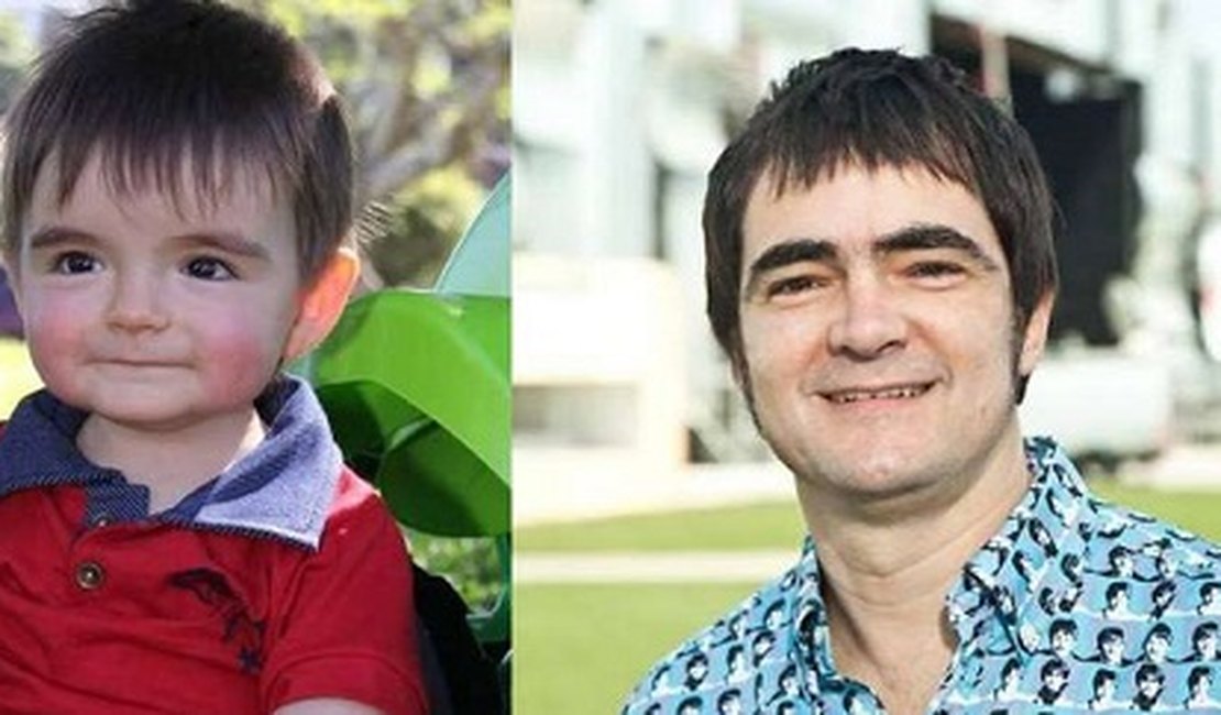 Foto de bebê chama atenção na internet por semelhança com Samuel Rosa, do Skank