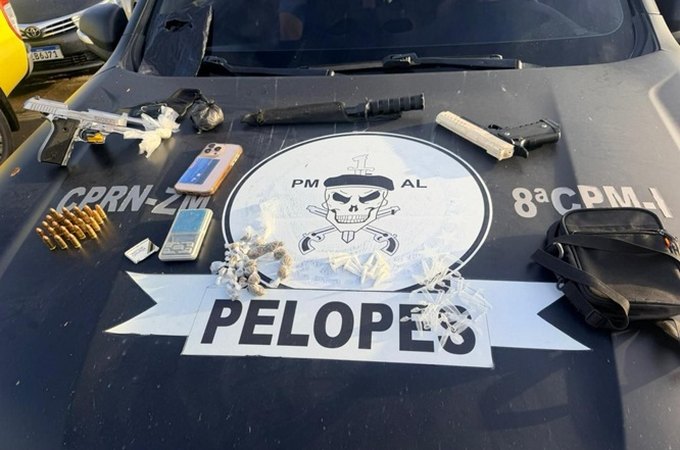 Homem ligado ao Comando Vermelho, conhecido como 'Detona', morre em confronto com a PM em São Miguel dos Milagres