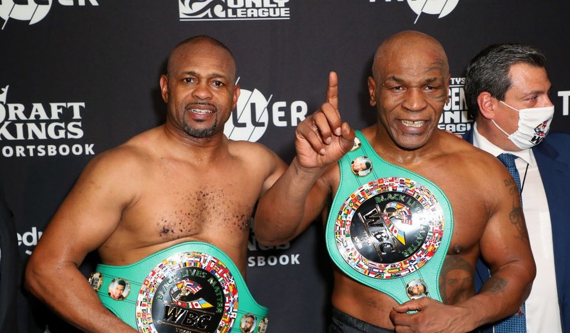 No retorno aos ringues, Mike Tyson busca nocaute mas tem empate simbólico