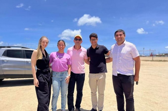 Caixa Econômica realiza vistoria em terreno onde será construída a Casa da Mulher Brasileira em Alagoas