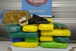 Polícia Federal apreende droga avaliada em cerca de R$ 300 mil dentro de painel de veículo