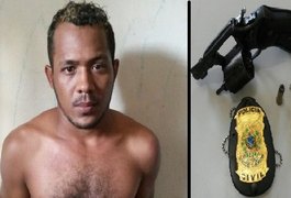 Polícia Civil prende perigoso homicida foragido no Sertão