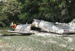 Aeronave  sofre acidente no aeroporto de Belo Horizonte