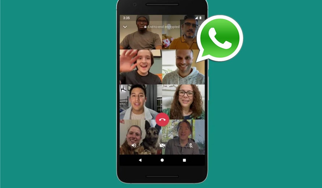 WhatsApp vai ter opção de videoconferência com até 50 pessoas