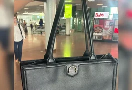 Ação policial recupera bolsa extraviada de turista de São Paulo no aeroporto de Maceió