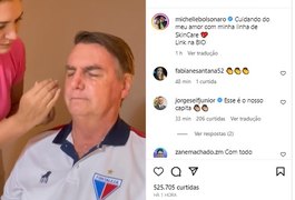 De presidente a garoto propaganda: Michelle lança linha de cosméticos e usa Bolsonaro em anúncio