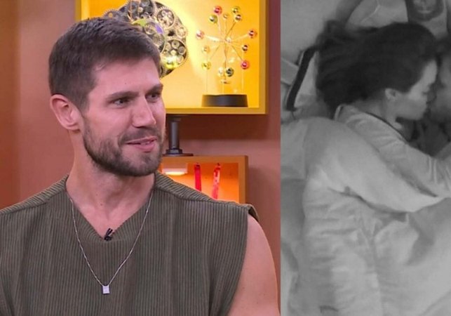 Jonas Sulzbach revela detalhes sobre momento quente com Jordana embaixo do edredom: ‘A bola não entrou’