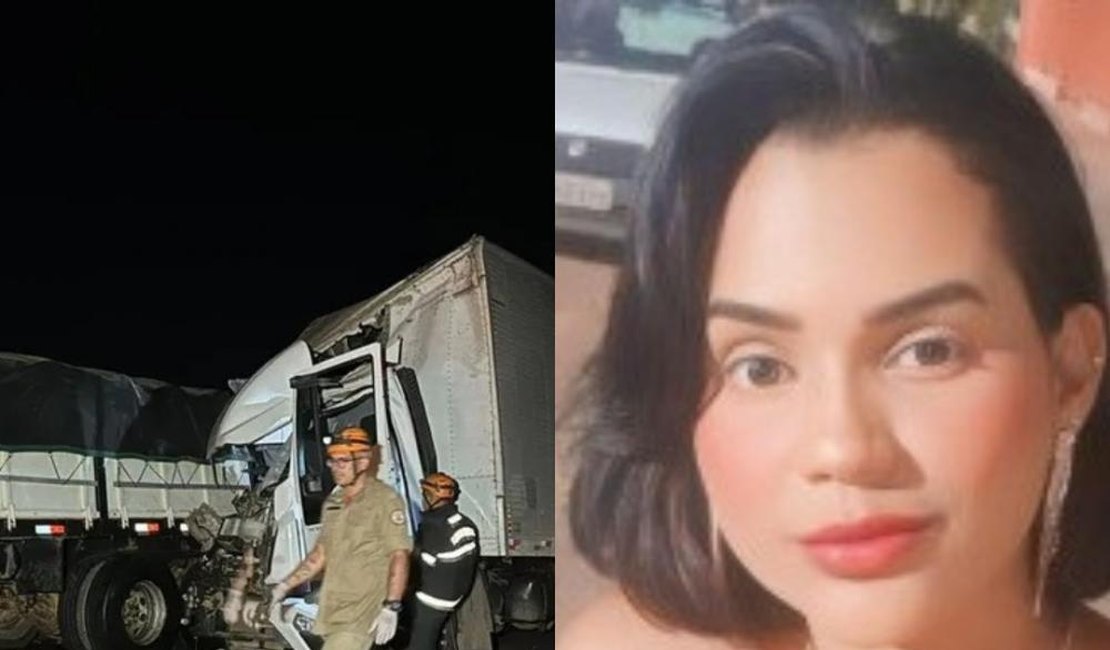 Grave acidente entre caminhões no Mato Grosso deixa alagoana morta
