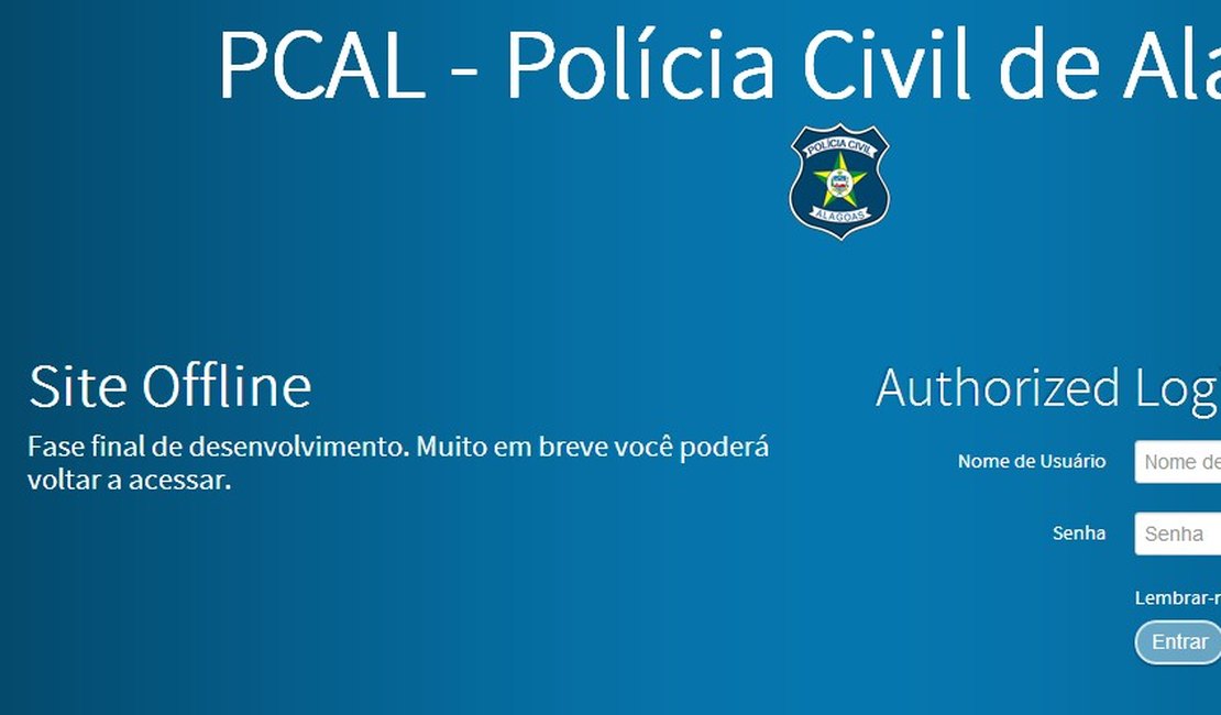 Site da Polícia Civil foi hackeado e delegado-geral instaura inquérito para apurar o caso