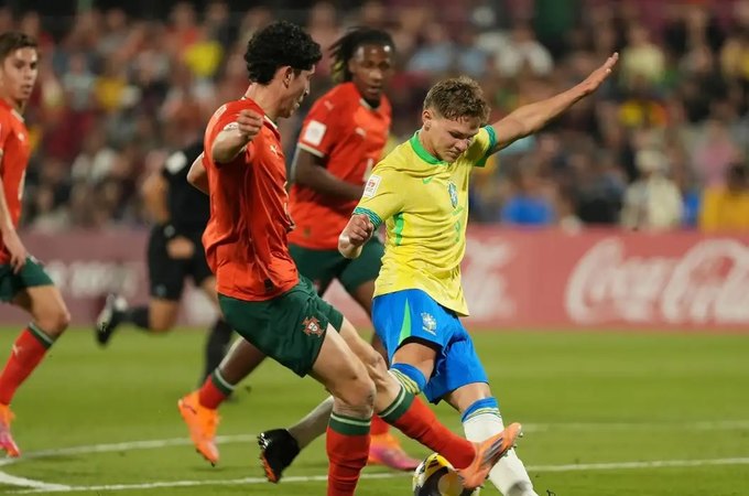 Brasil perde para Portugal e fica fora do Mundial Sub-17