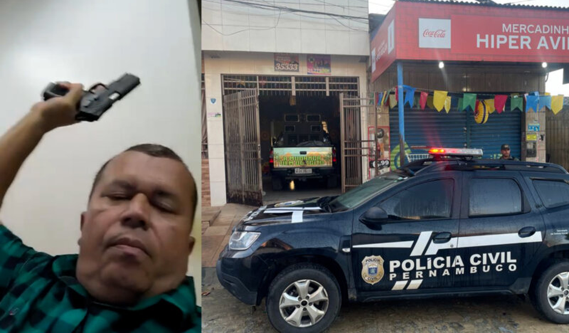 Policia Civil cumpre mandado de busca e apreensão na casa do vice-prefeito de Catende, em PE