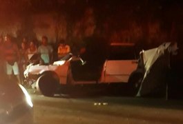 Colisão na BR-101, em Messias, deixa morto e feridos