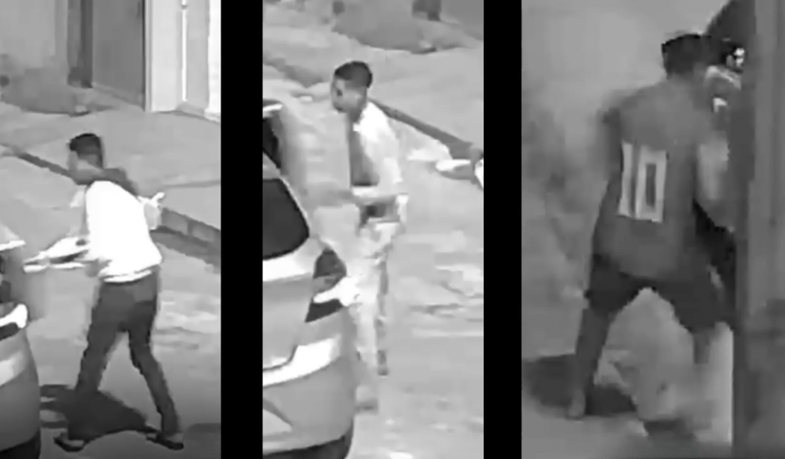 Polícia Civil divulga imagens de duplo homicídio em Rio Largo