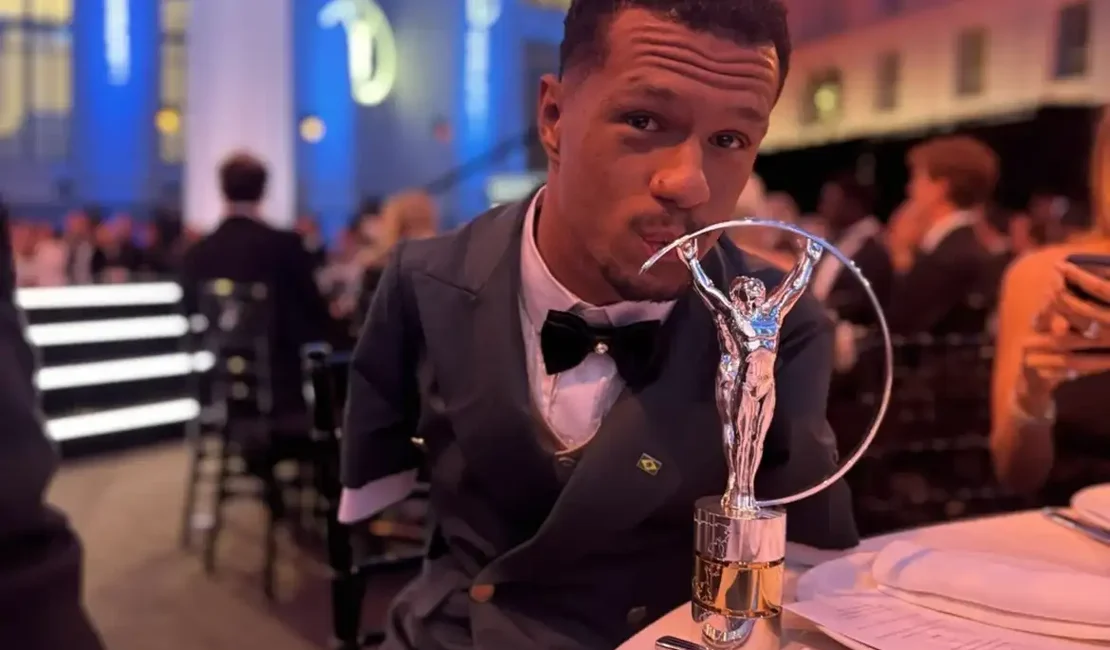 Gabriel Araújo conquista Laureus, maior premiação do esporte mundial
