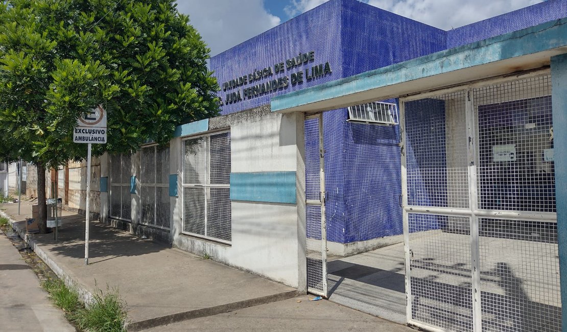 UBS do bairro Cacimbas é arrombada e furtada em Arapiraca