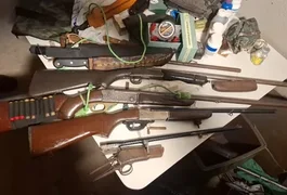 Polícia Militar apreende 28 armas e 15 kg de drogas em Alagoas