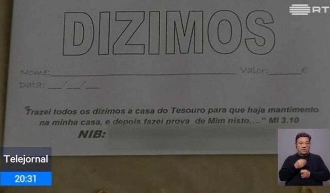 Três pastores brasileiros são presos em Portugal sob suspeita de tráfico de pessoas