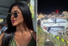 Influenciadora morre após acidente de carro em Goiás