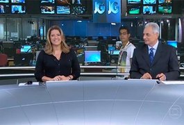 Estagiário invade estúdio do Jornal da Globo; assista