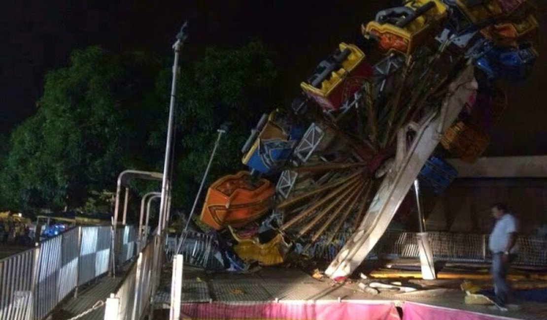 Acidente em parque de diversão deixa um morto em Fortaleza