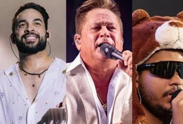 Henry Freitas, Mikael Santos e Leonardo podem integrar programação do São João de Arapiraca 2026