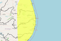Inmet emite alerta de chuvas para 35 municípios de Alagoas neste sábado