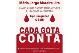 Arquiteto arapiraquense que está com leucemia precisa de doação de sangue