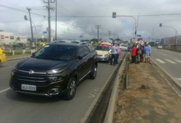 Duas crianças ficam feridas após colisão em Arapiraca