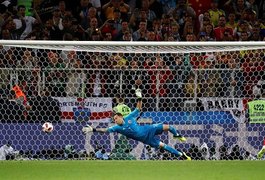 Pela 1ª vez, Inglaterra vence disputa de pênaltis em uma Copa