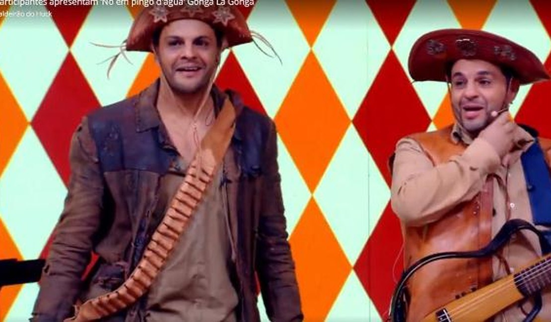 Giovanna Antonelli afirma que apresentação de arapiraquenses no gonga la gonga foi genial