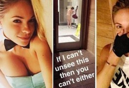 Coelhinha da Playboy que zombou de mulher nua poderá pegar seis meses de prisão