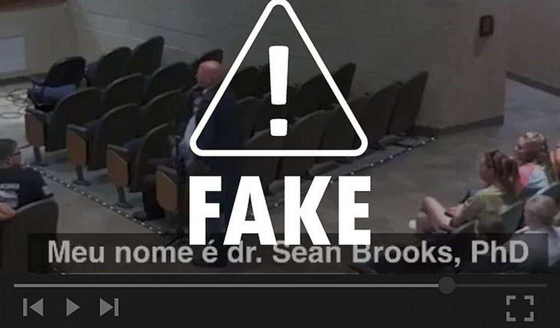 Fake: Homem que aparece em vídeo fazendo discurso antivacina não tem formação médica