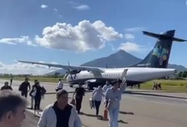 Avião faz pouso de emergência no aeroporto de Governador Valadares, em Minas Gerais