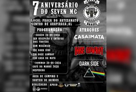 7º Aniversário do Moto Clube Seven Brasil Promete um Fim de Semana Inesquecível em Arapiraca