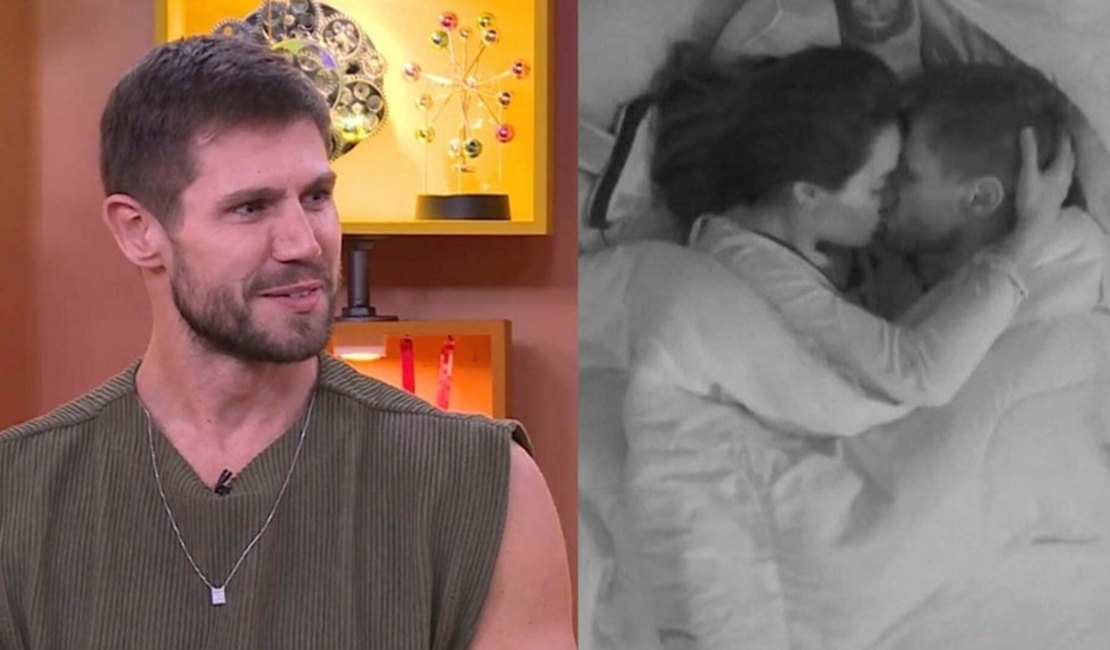Jonas Sulzbach revela detalhes sobre momento quente com Jordana embaixo do edredom: ‘A bola não entrou’