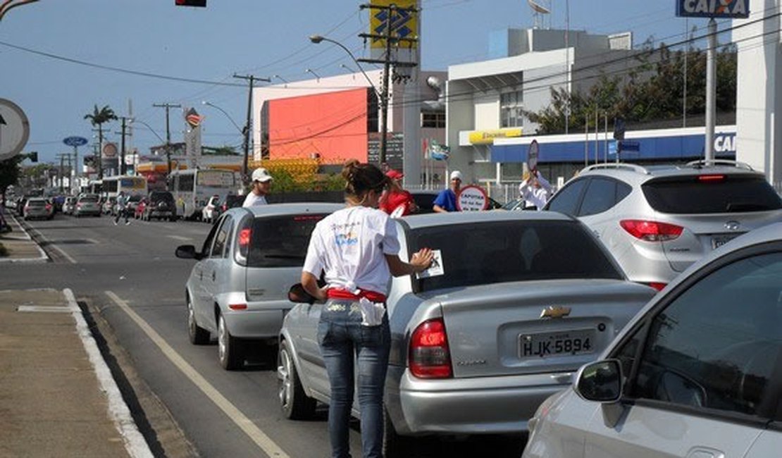 Campanha educativa sobre trânsito será realizada nesta quarta (29) em Arapiraca