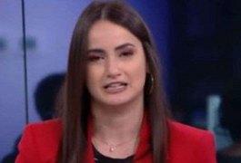 Mari Palma chora ao se despedir de programa que apresentava com o namorado na CNN
