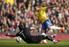 Alagoano Roberto Firmino faz gol e Brasil vence Chile no sufoco