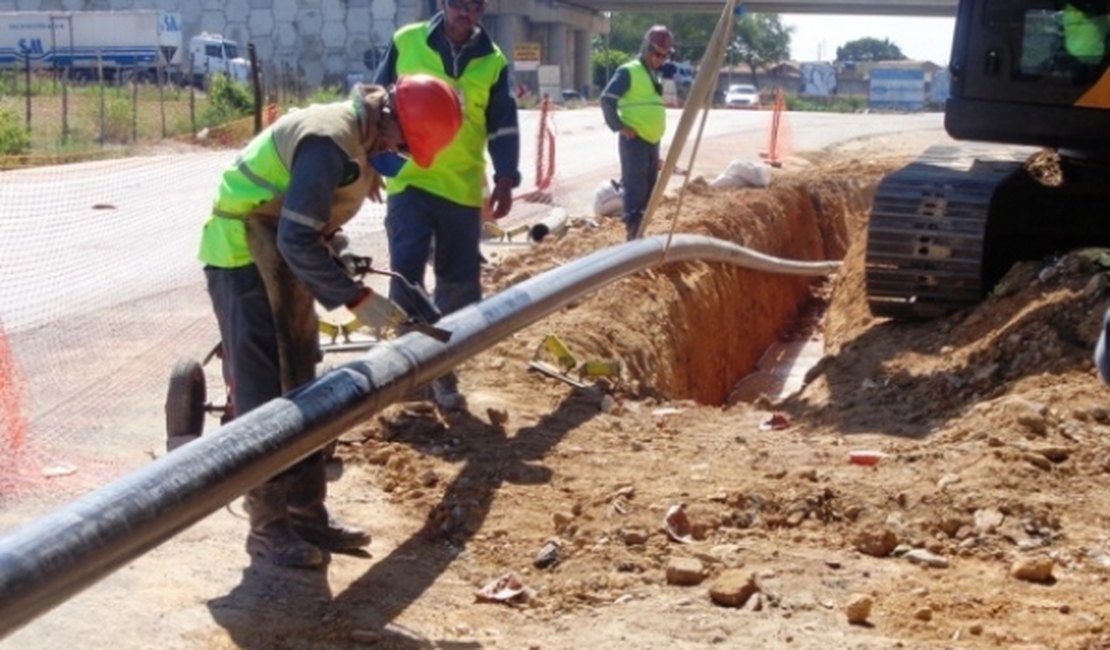 Arsal fiscaliza avanço das obras do gasoduto Penedo-Arapiraca