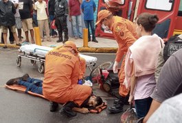 Motociclista fica ferido após ser alvejado com diversos tiros, no Agreste alagoano